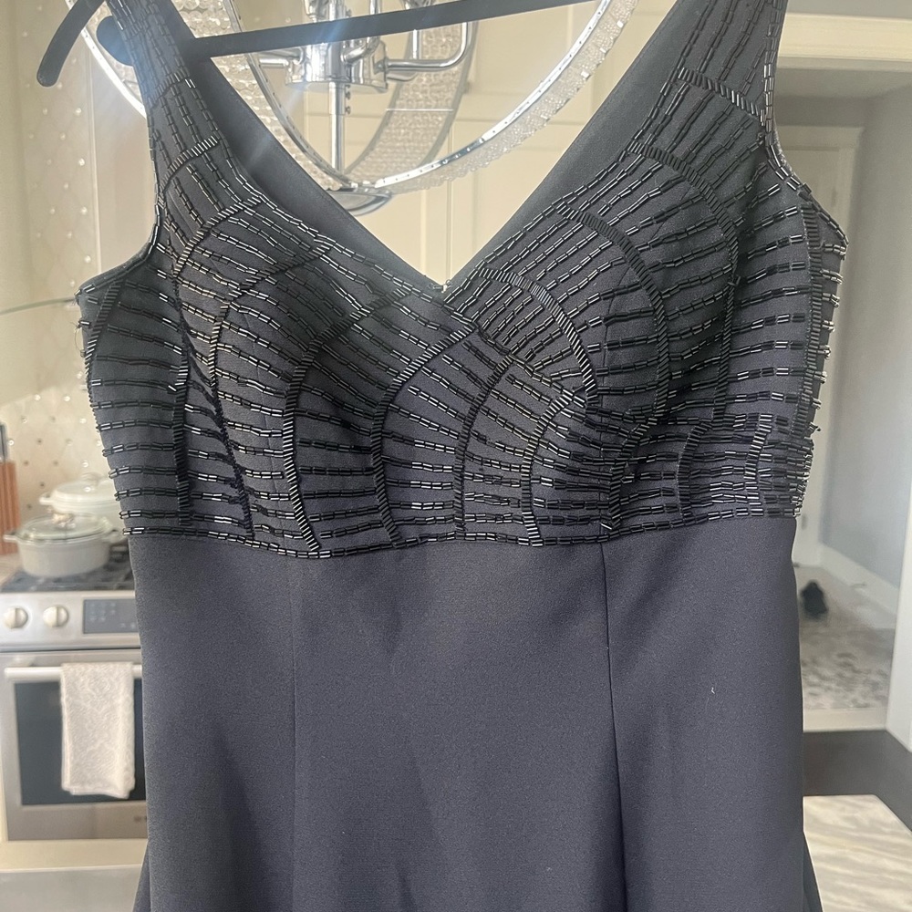 COPY - Vintage 1990s Donna Gray BLACK TIE gala dress formal affairs elegant